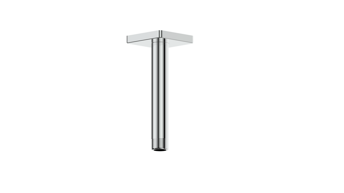 Vogt Square 6" Ceiling Mount Shower Arm - Chrome