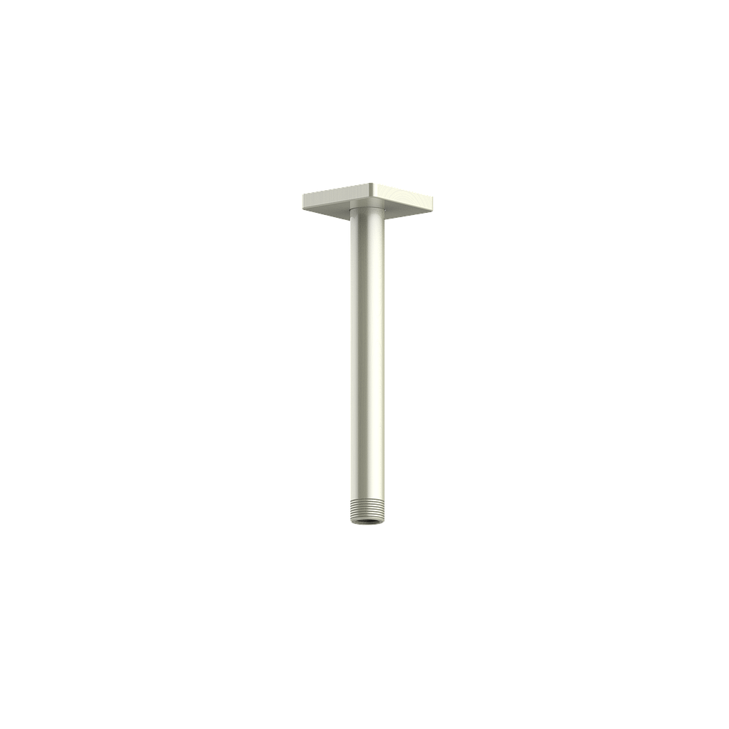 Vogt Square 8" Ceiling Mount Shower Arm - Brushed Nickel