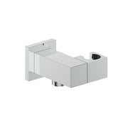 Vogt Square Elbow Connector with Handheld Holder - Chrome