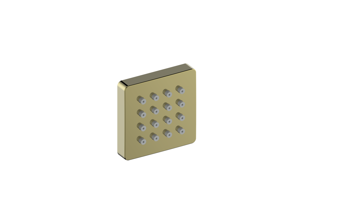 Vogt Square Exposed Body Jet - Brushed Gold