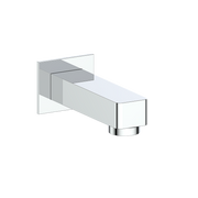Vogt Square Slip-on Tub Spout - Chrome