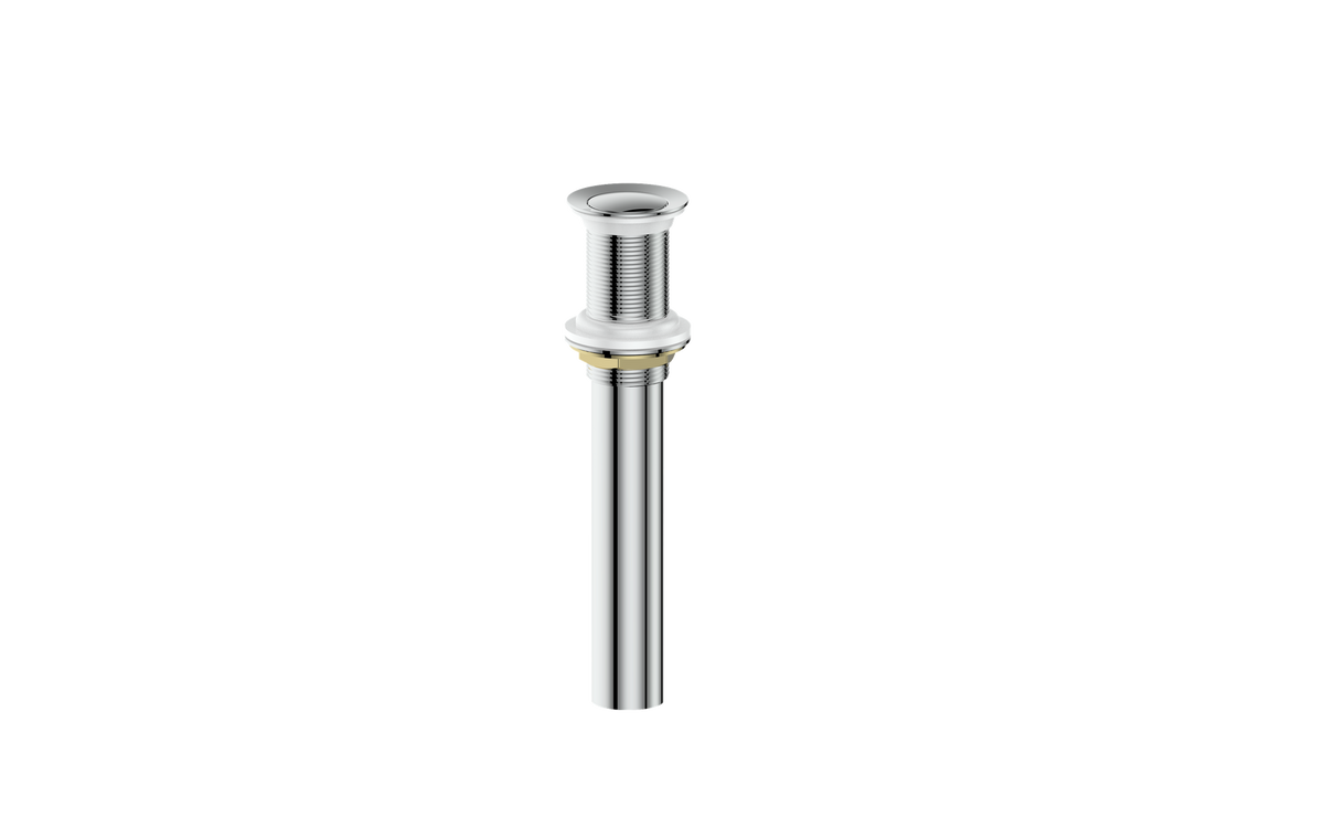 Vogt Standard Pop-up Drain Without Overflow - Chrome