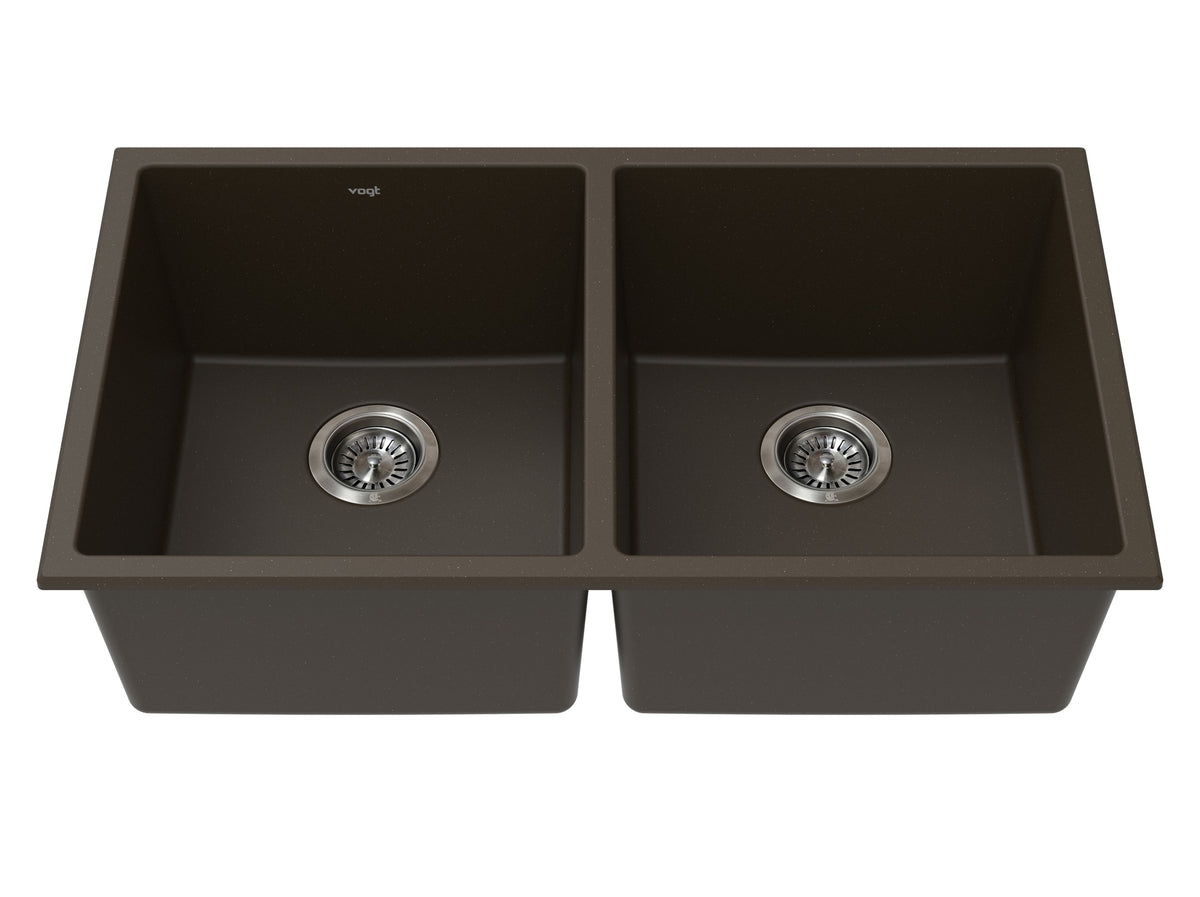 Vogt Vogranite Bludenz GS Sink 32"x18"x9" - Java Brown