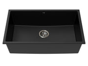 Vogt Vogranite Graz GS Sink 30"x18"x9" - Onyx Black