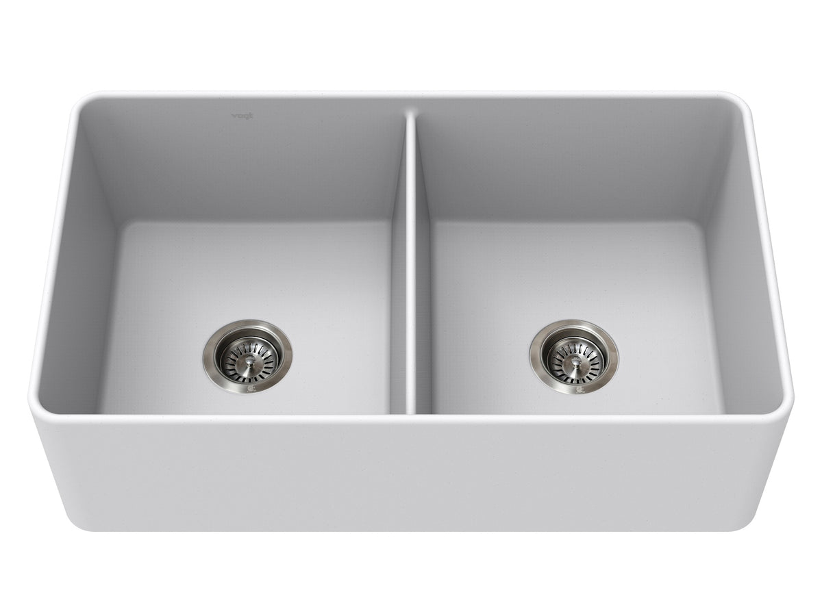 Vogt Vogranite Kaltenbach GS Apron Front Sink - Powder Grey