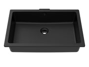 Vogt Krone Vogranite Undermount Vanity Sink - Onyx Black