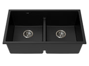Vogt Vogranite Modling GS Low Divide Sink 30"x18"x9" - Onyx Black
