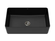 Vogt Vogranite Neustadt GS Apron Front Sink - Onyx Black