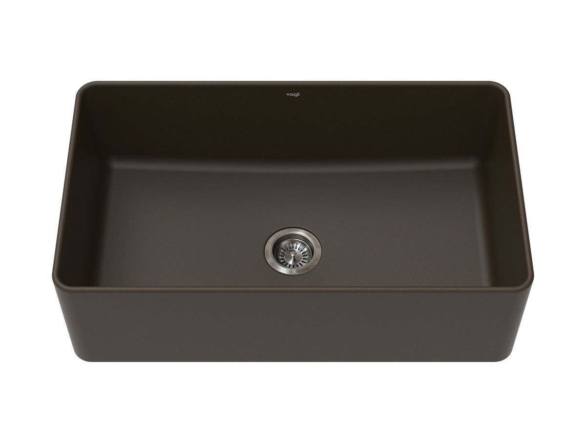 Vogt Vogranite Neustadt GS Apron Front Sink - Java Brown