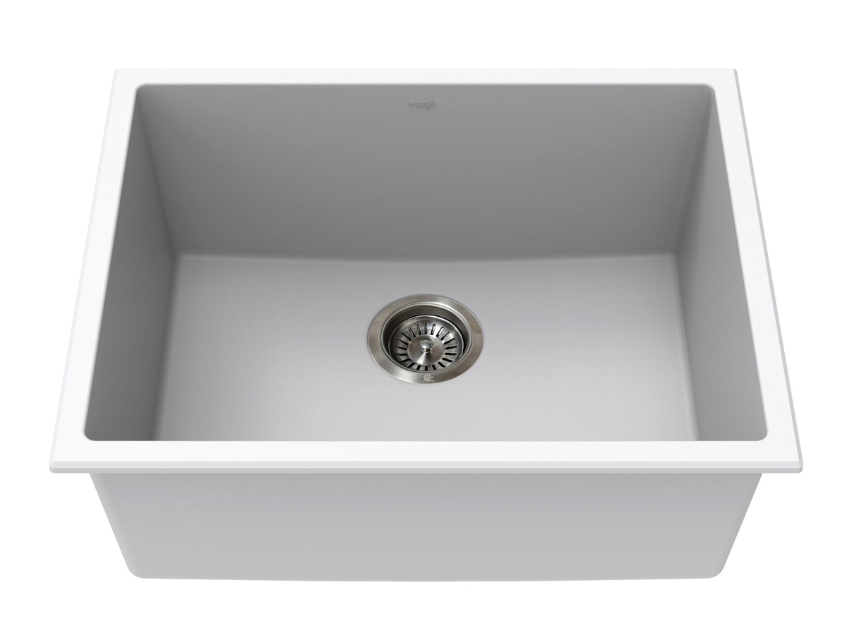Vogt Vogranite Salzburg GS Sink 23"x18"x9" - Powder Grey