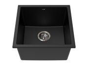 Vogt Vogranite Vienna GS Sink 17"x17"x9" - Onyx Black