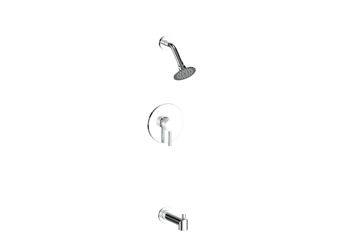 Vogt Worgl 1-Way PB Shower Kit - Chrome