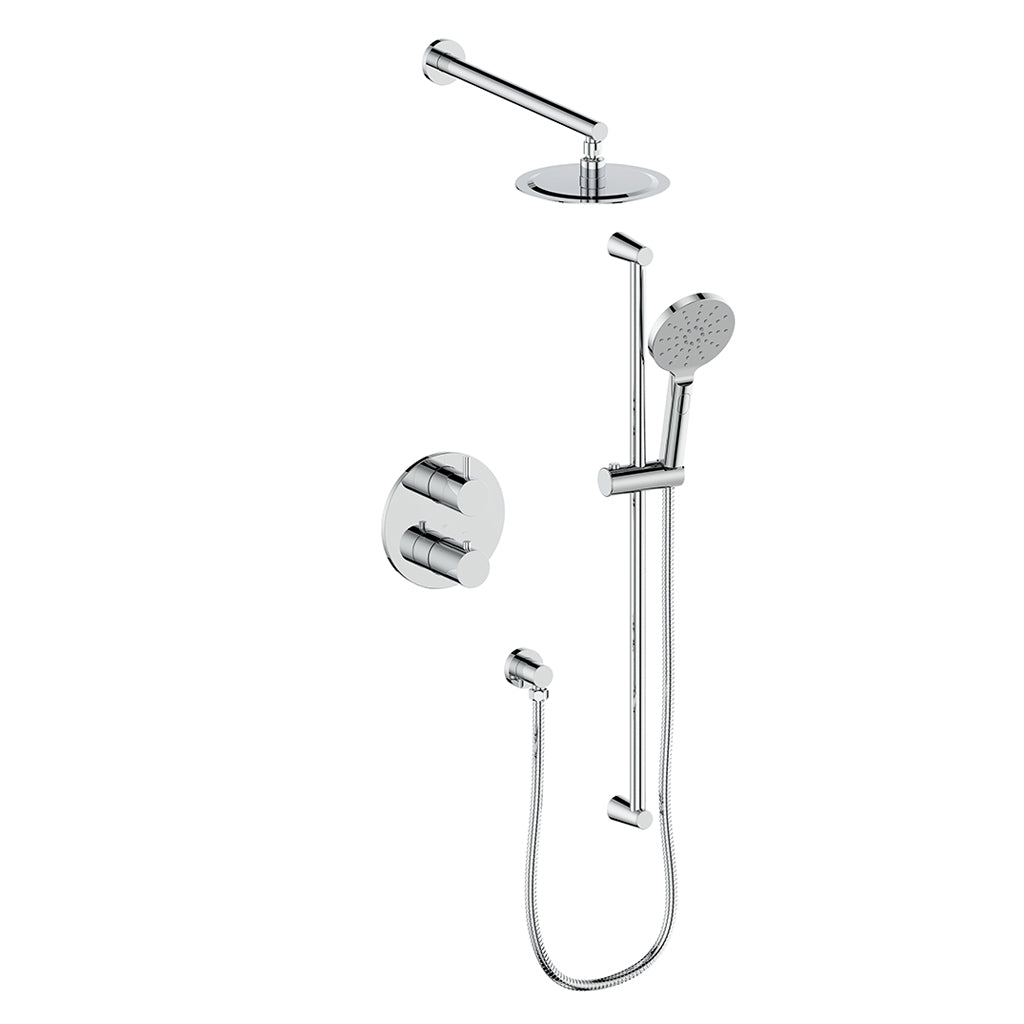 Vogt Worgl 2-Way TH Shower Kit - Chrome