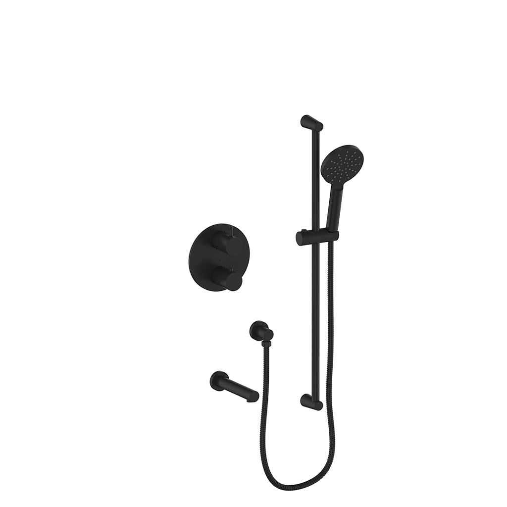 Vogt Worgl 2-Way TH Shower Kit - Matte Black