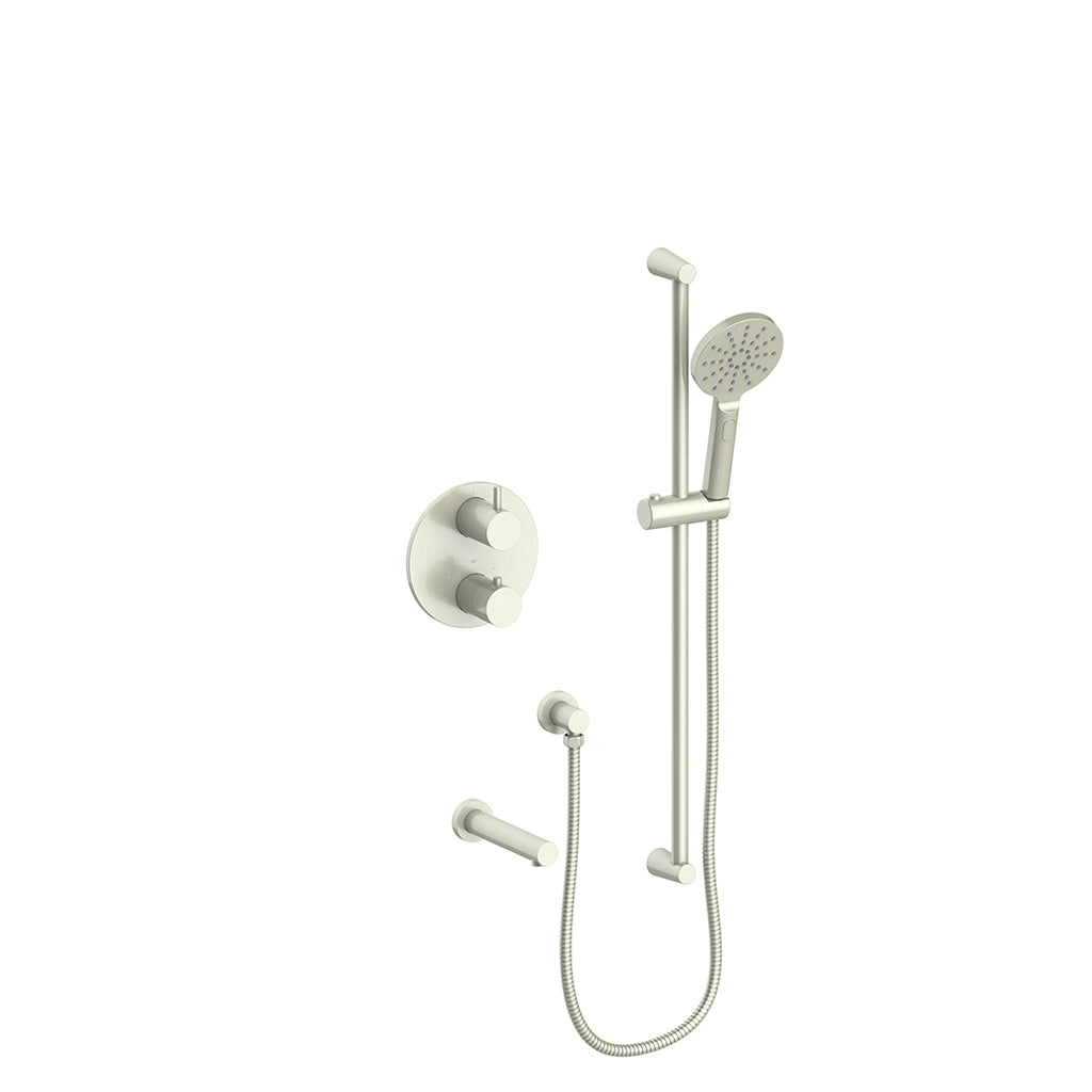 Vogt Worgl 2-Way TH Shower Kit - Brushed Nickel