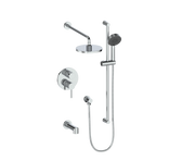 Vogt Worgl 3-Way PB Shower Kit - Chrome