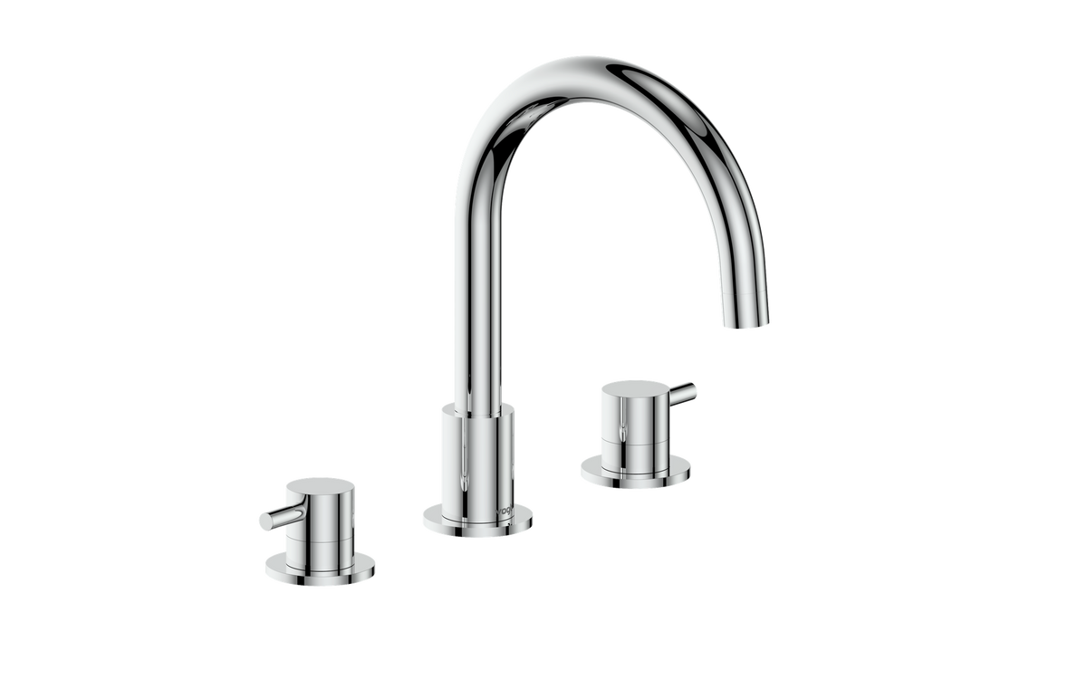 Vogt Worgl 8" C.C. Faucet with Pop-up - Chrome