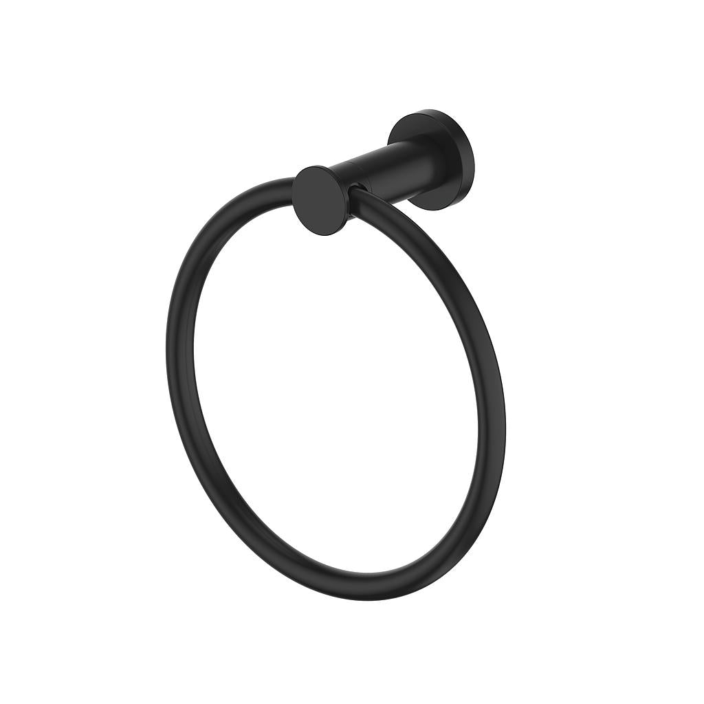Vogt Worgl Towel Ring - Matte Black