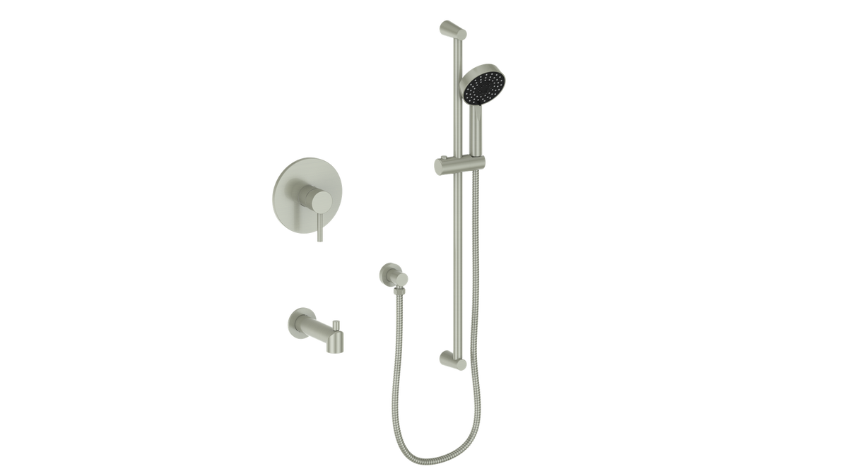 Vogt Worgl Trim for 1-Way PB Shower Kit - Brushed Nickel