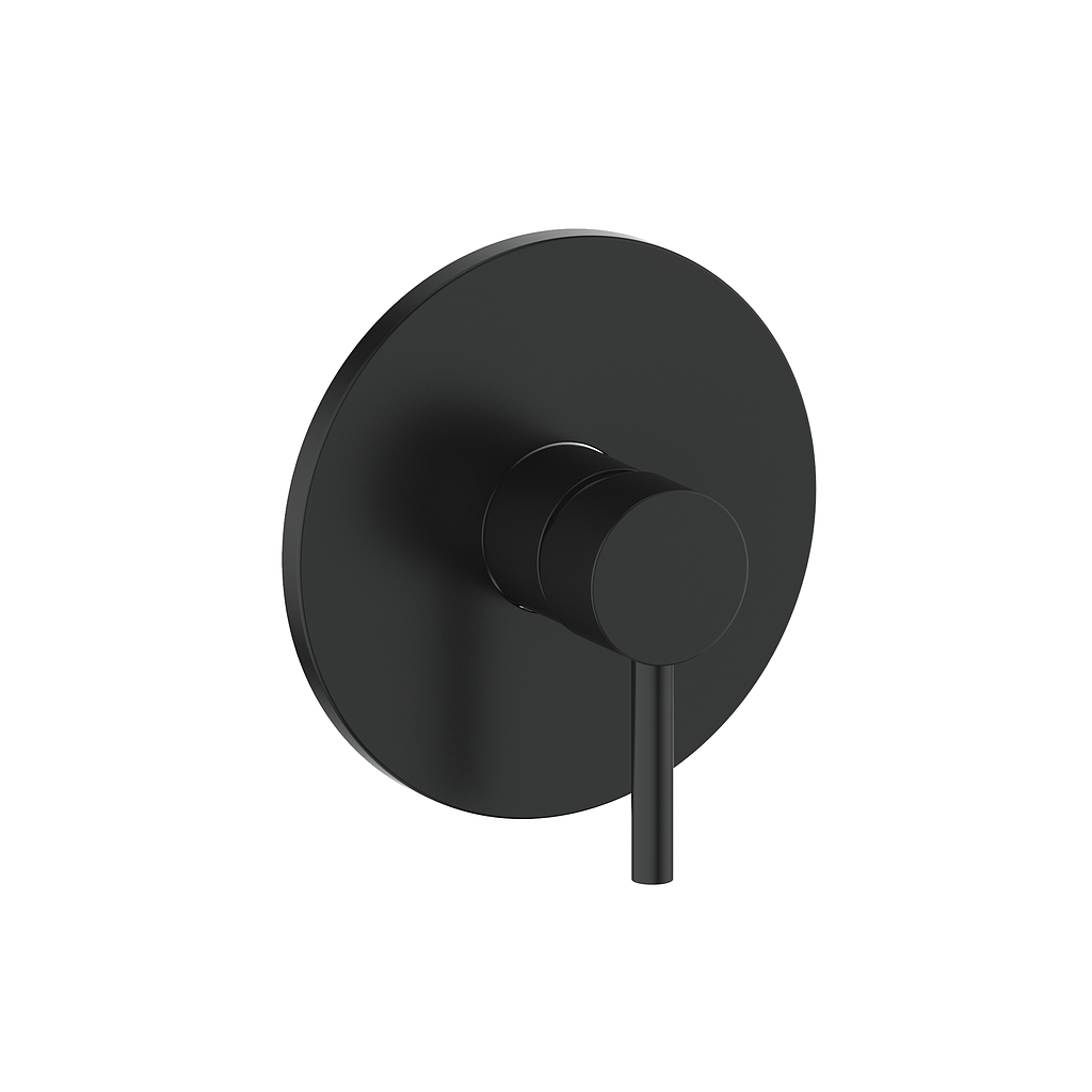 Vogt Worgl Trim for 1-Way PB Valve - Matte Black