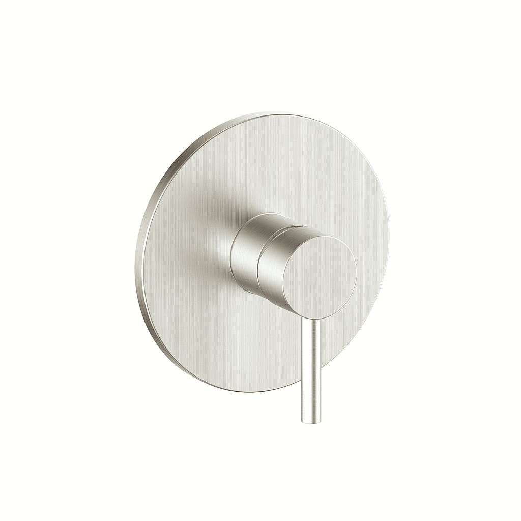 Vogt Worgl Trim for 1-Way PB Valve - Brushed Nickel