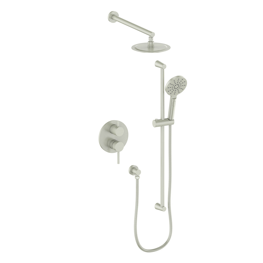 Vogt Worgl Trim for 2-Way PB Shower Kit - Brushed Nickel