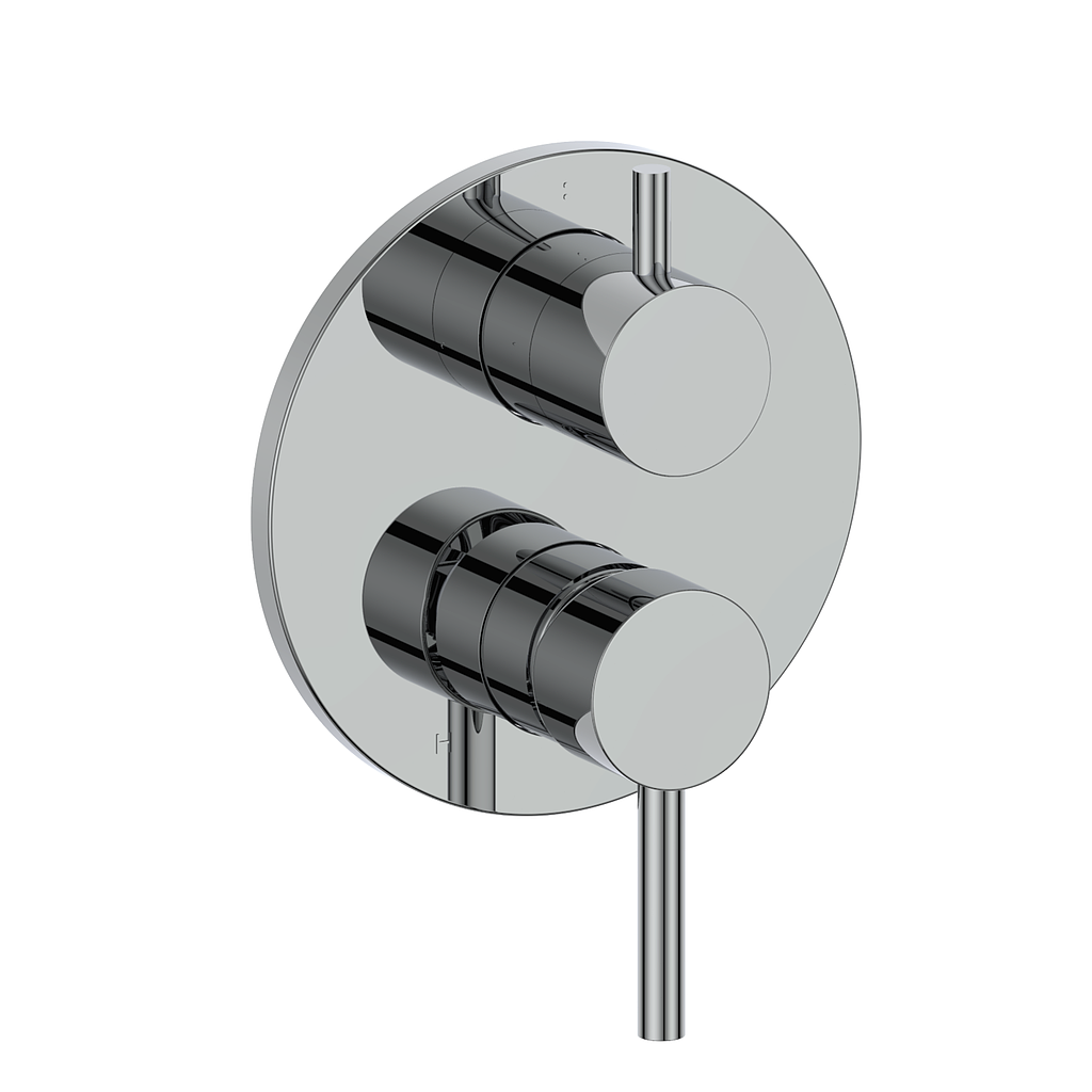 Vogt Worgl Trim for 2-Way PB Valve - Chrome