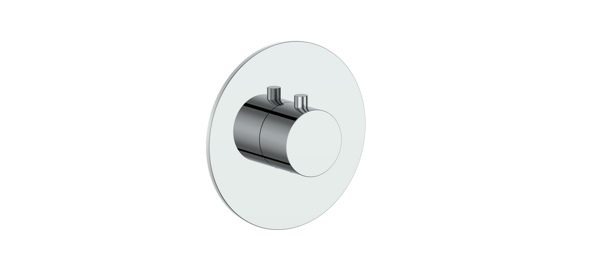 Vogt Worgl Trim for 3/4" High-Flow TH Valve - Chrome
