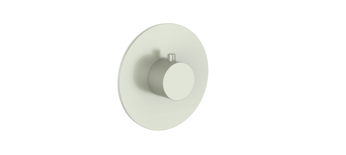 Vogt Worgl Trim for 3/4" High-Flow TH Valve - Brushed Nickel