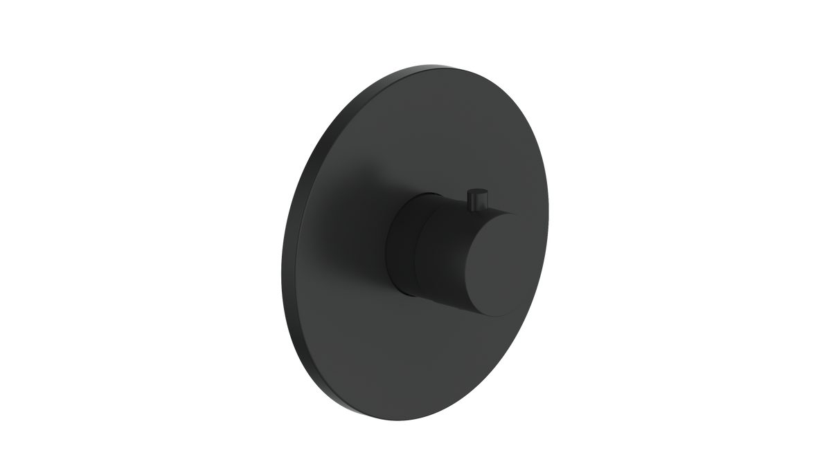 Vogt Worgl Trim for 3/4" TH Valve - Matte Black