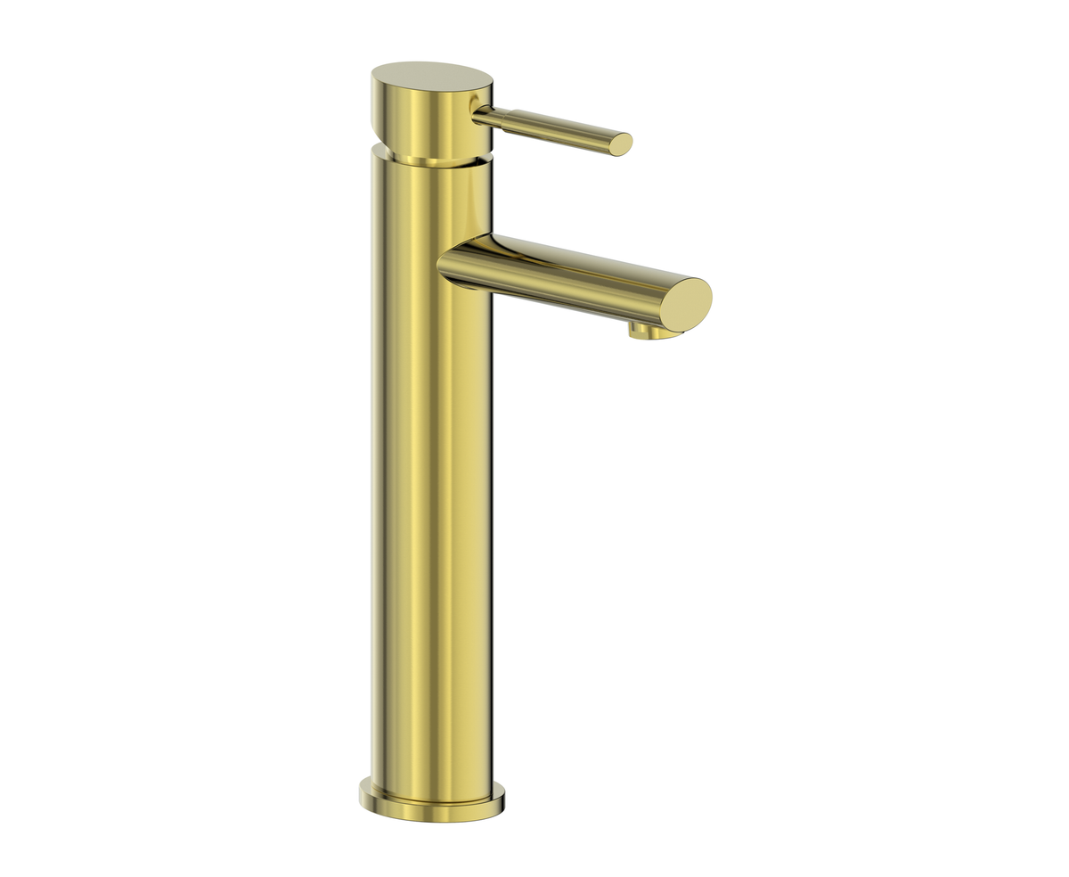 Vogt Worgl Vessel Sink Faucet - Brushed Gold