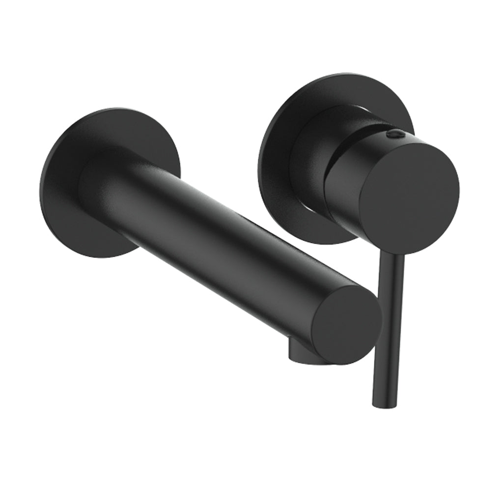 Vogt Worgl Wall Mount Lavatory Faucet - Matte Black