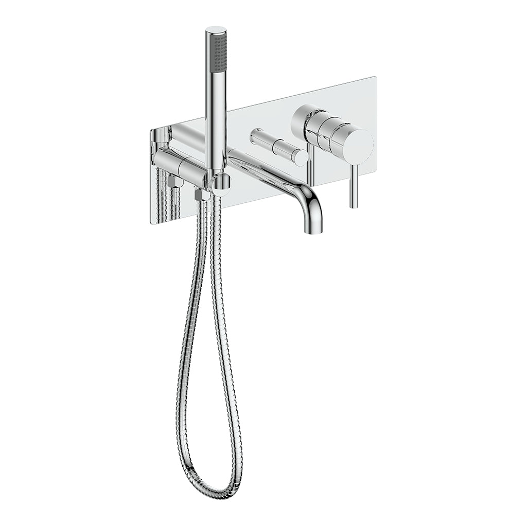 Vogt Worgl Wall Mount Tub Filler - Chrome