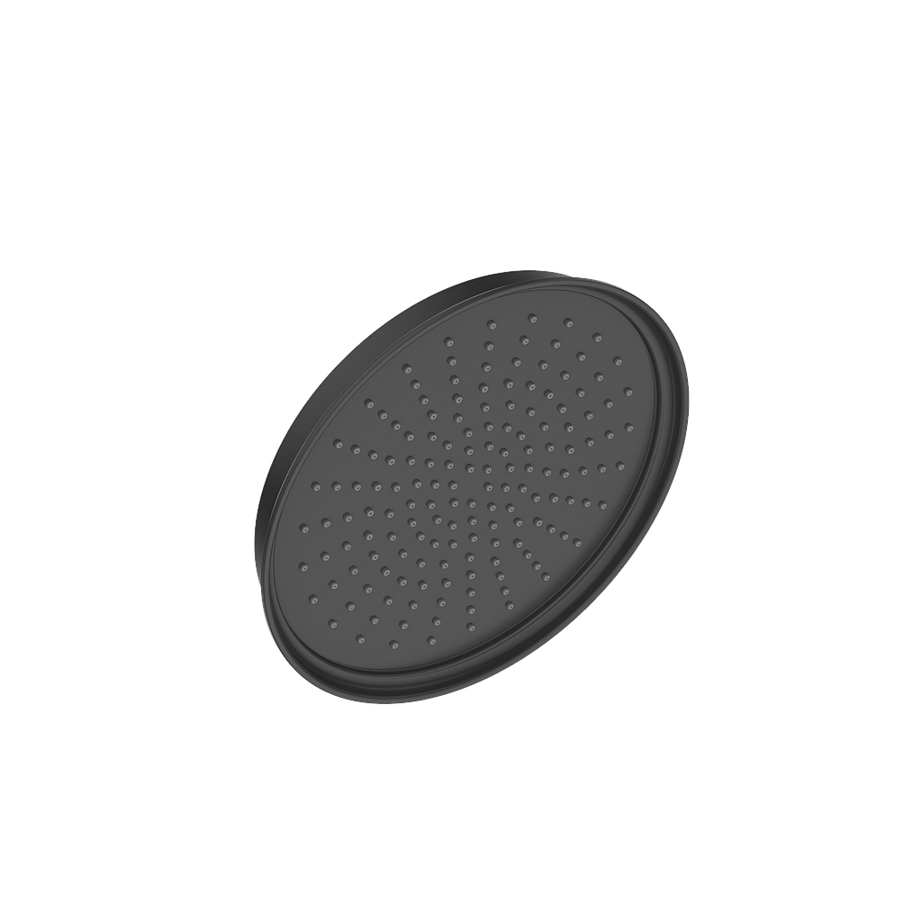 Vogt Zehn 12" Brass Shower Head - Matte Black