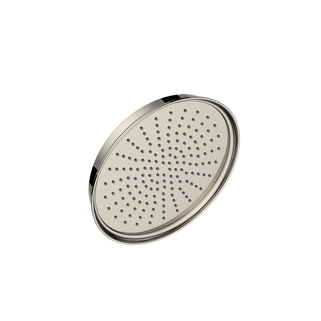 Vogt Zehn 12" Brass Shower Head - Polished Nickel