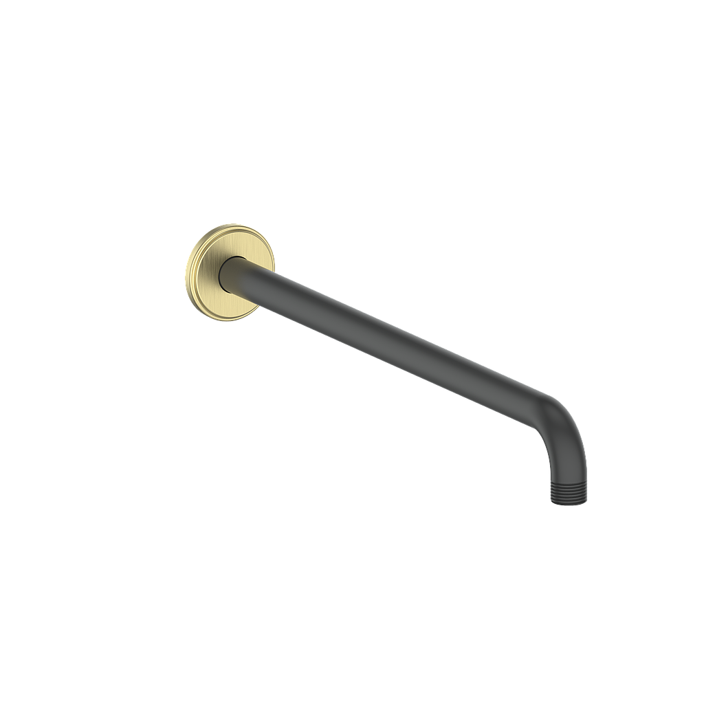 Vogt Zehn 16" Wall Arm - Brushed Gold/Matte Black