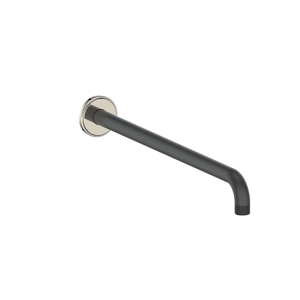 Vogt Zehn 16" Wall Arm - Polished Nickel/Matte Black