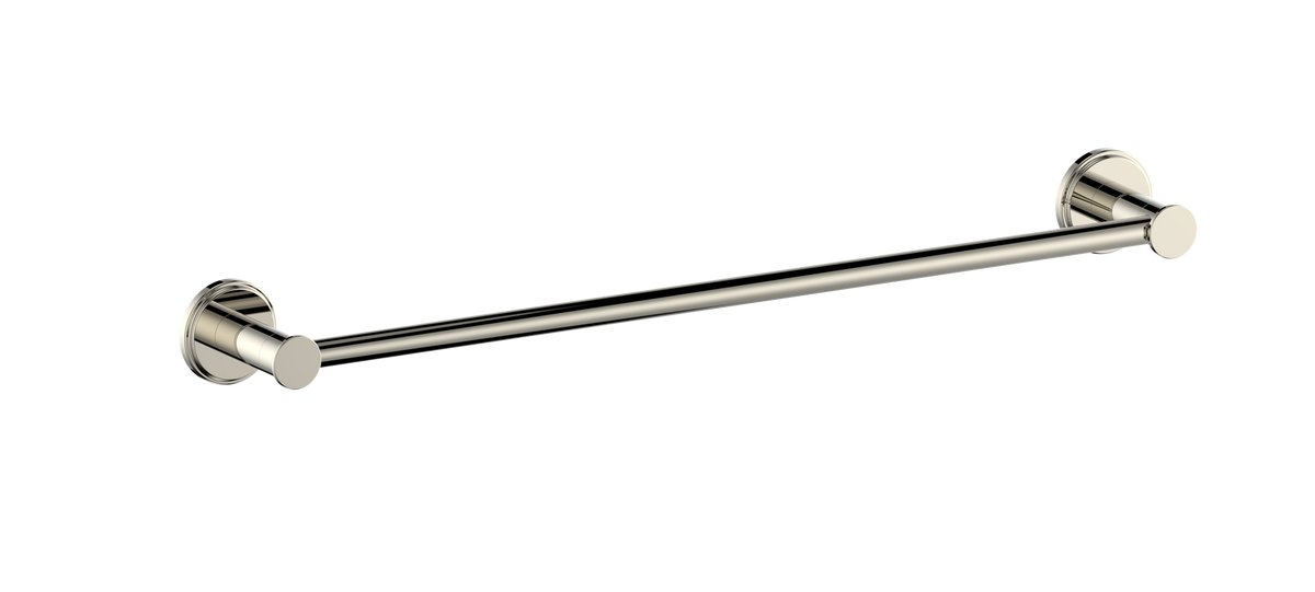 Vogt Zehn 18" Single Towel Bar - Polished Nickel