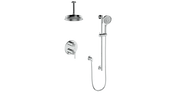 Vogt Zehn 2-Way Shower Kit with 6" Ceiling Arm - Lever Handle (Z1) / Chrome