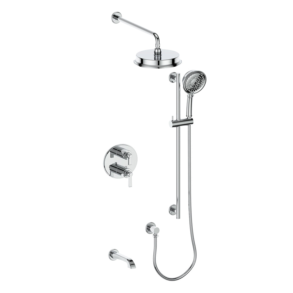 Vogt Zehn 3-Way TH Shower Kit - Lever Handle (Z1) / Chrome