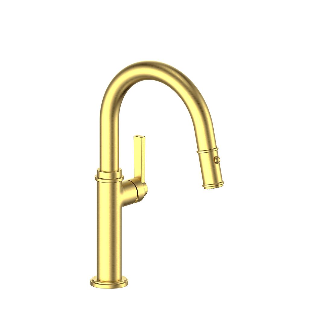 Vogt Zehn Bar Faucet - Brushed Gold