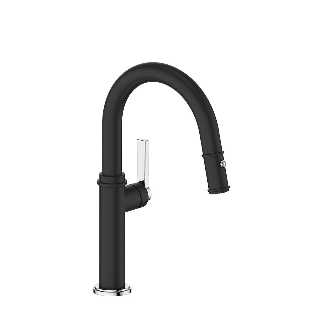 Vogt Zehn Bar Faucet - Chrome/Matte Black