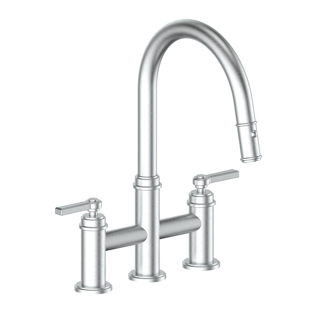 Vogt Zehn Bridge Kitchen Faucet - Lever Handle (Z1) / Stainless Steel