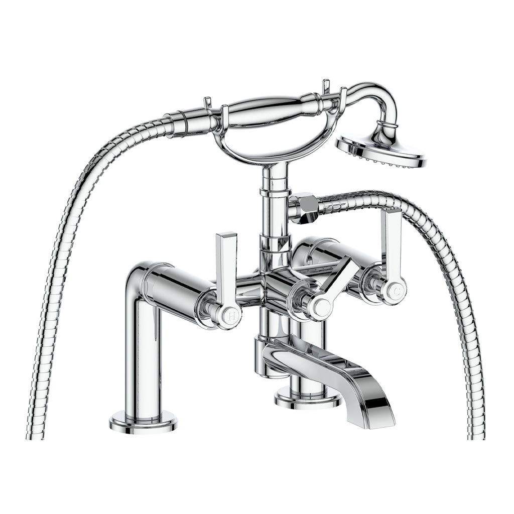 Vogt Zehn Deck Mount Tub Filler - Lever Handle (Z1) / Chrome