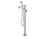 Vogt Zehn Floor Mount Tub Filler - Chrome