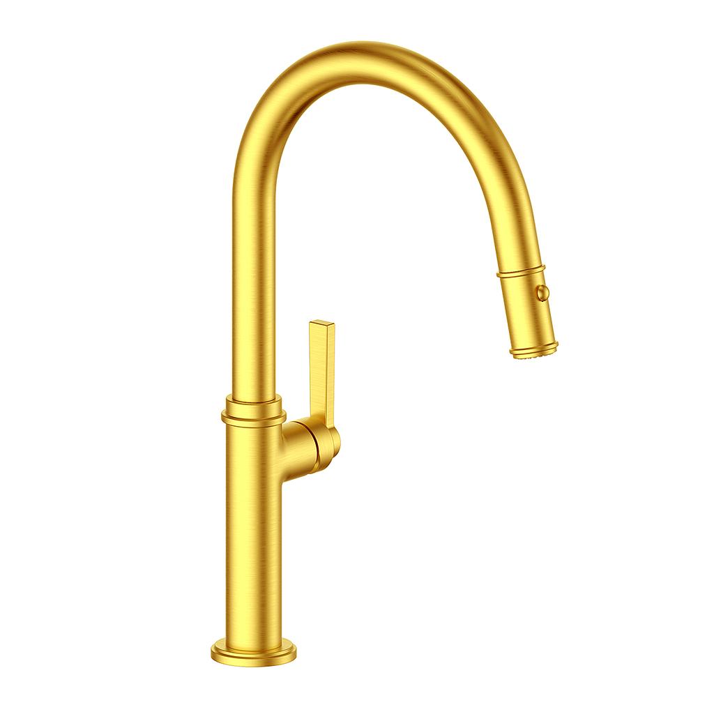 Vogt Zehn Kitchen Faucet - Brushed Gold
