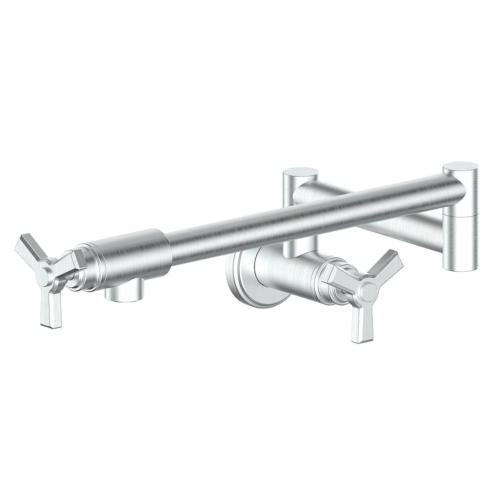 Vogt Zehn Pot Filler - 3-Spoke Handle (Z3) / Stainless Steel