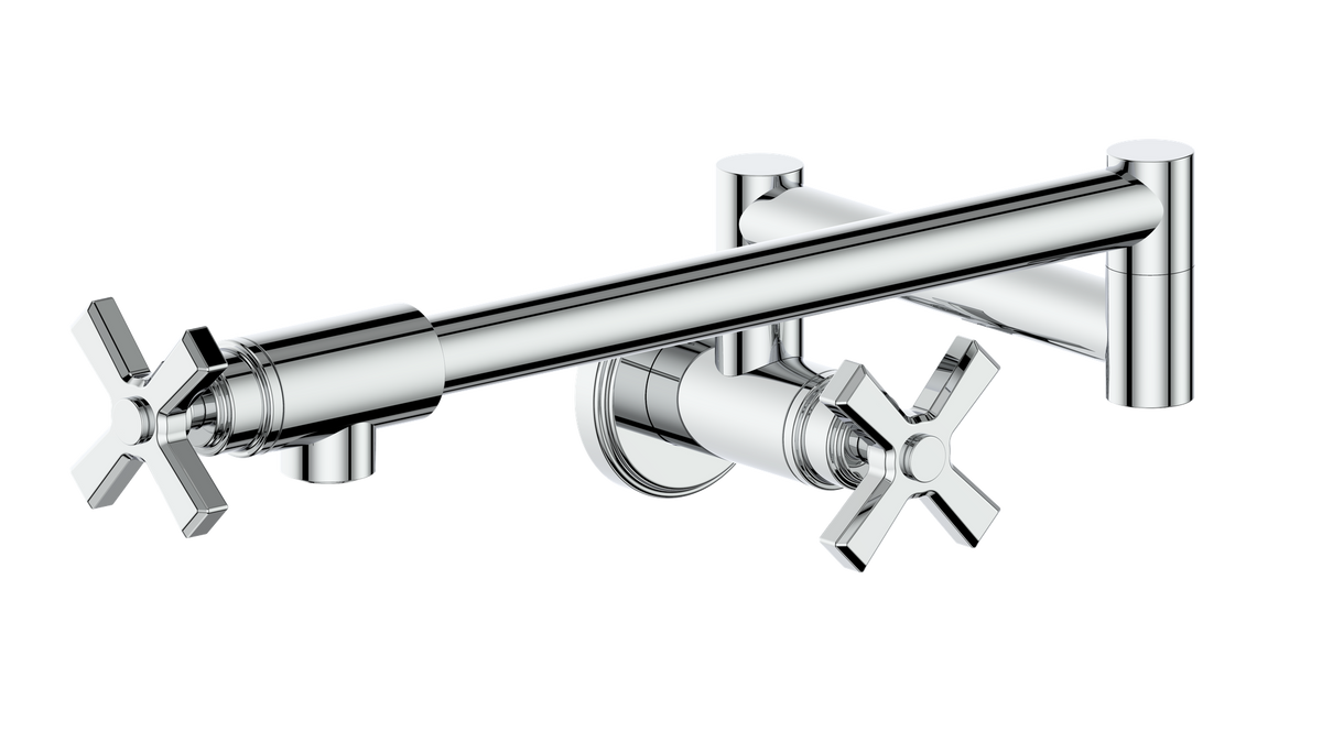 Vogt Zehn Pot Filler - 4-Spoke Handle (Z4) / Chrome