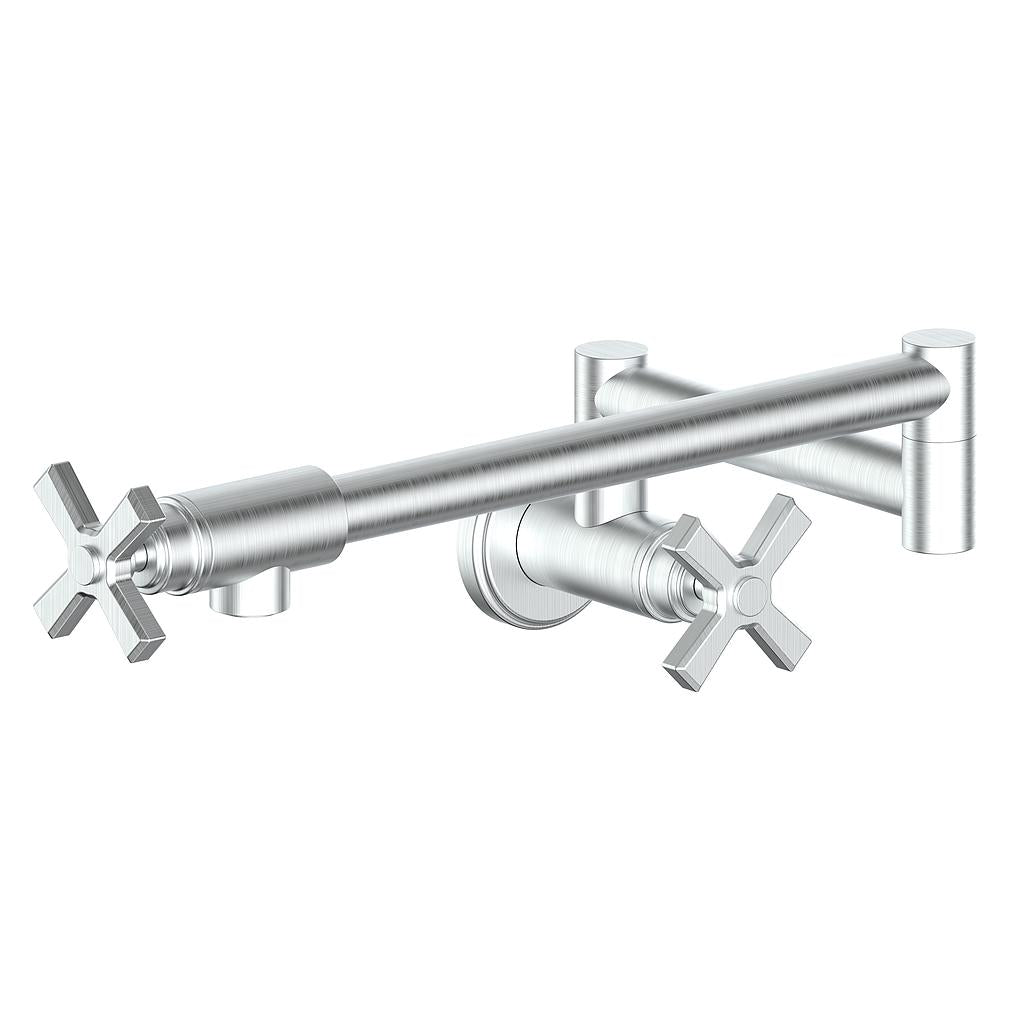 Vogt Zehn Pot Filler - 4-Spoke Handle (Z4) / Stainless Steel