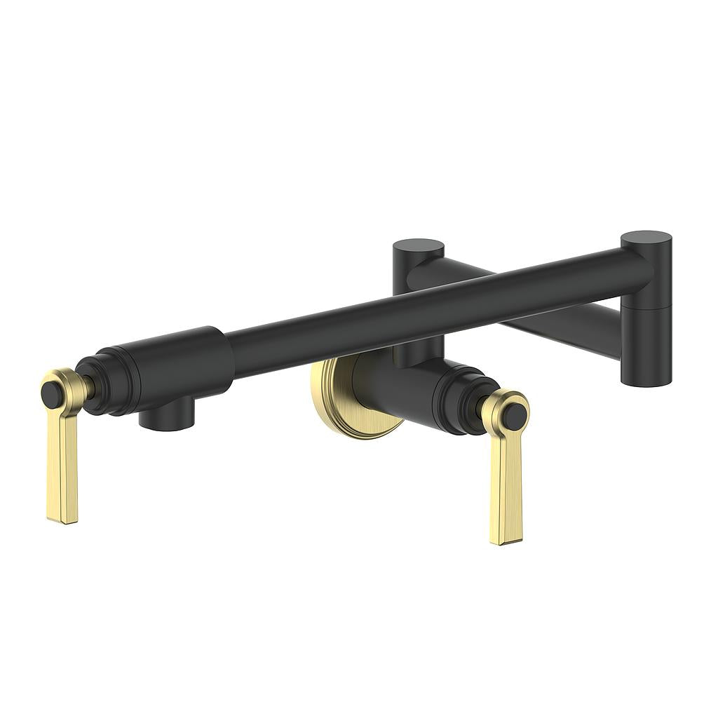 Vogt Zehn Pot Filler - Lever Handle (Z1) / Brushed Gold/Matte Black